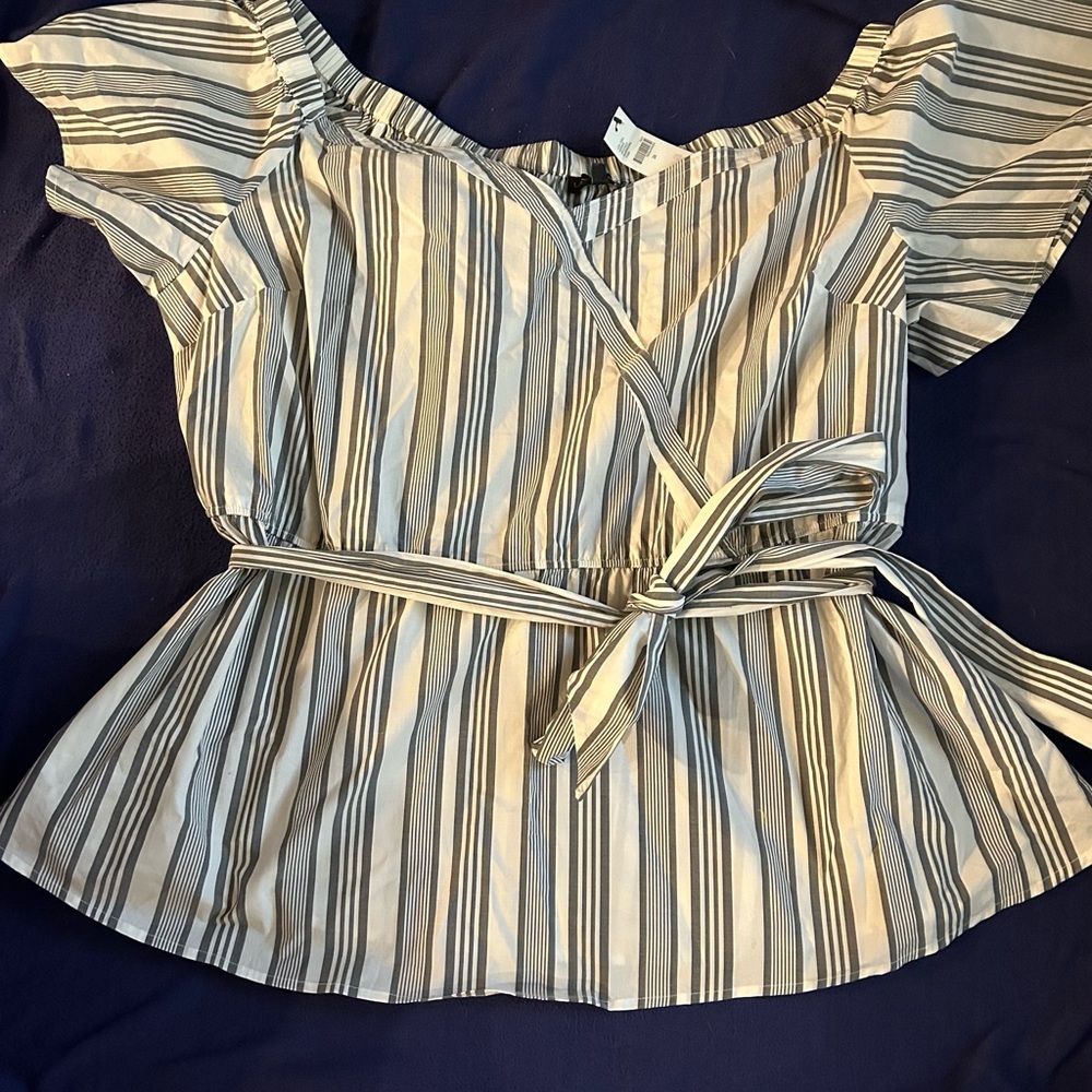 Lane Bryant-off the shoulder top